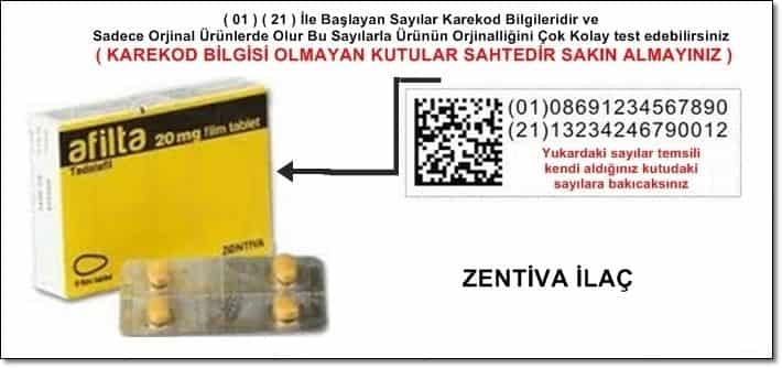 Afilta 20 mg - Afilta 20 mg 4 tablet - Afilta 20 mg tadalafil orjinal