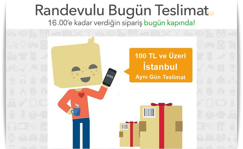 İstanbul Aynı Gün Teslim Bilgileri